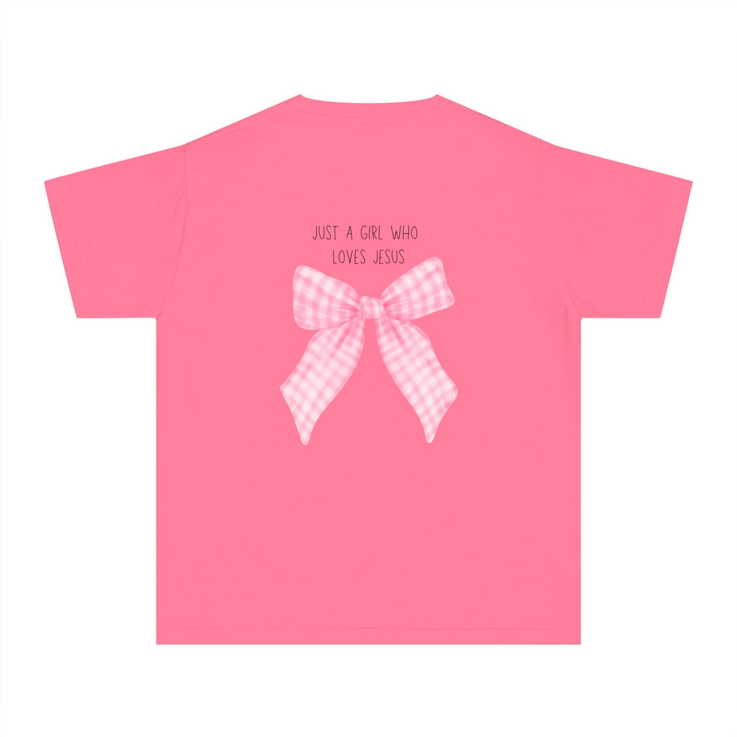 Just A Girl Who Loves Jesus - Youth T-Shit
