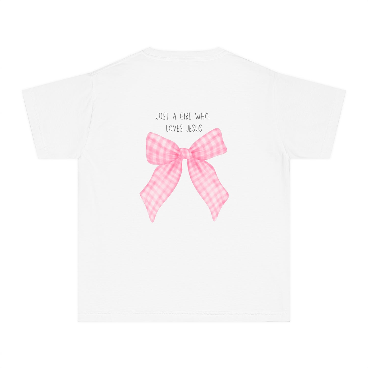 Just A Girl Who Loves Jesus - Youth T-Shit