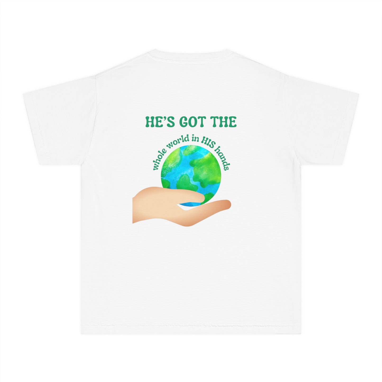 He's Got The Whole World In His Hands - Youth T-Shirt