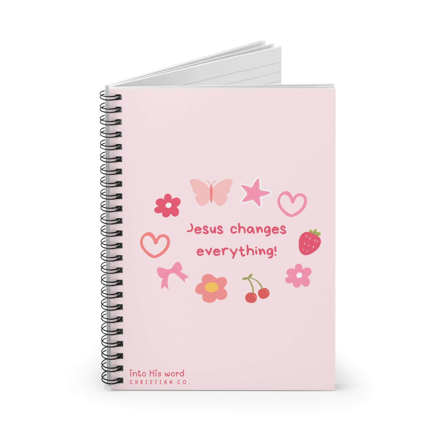 Jesus Changes Everything - Spiral Notebook