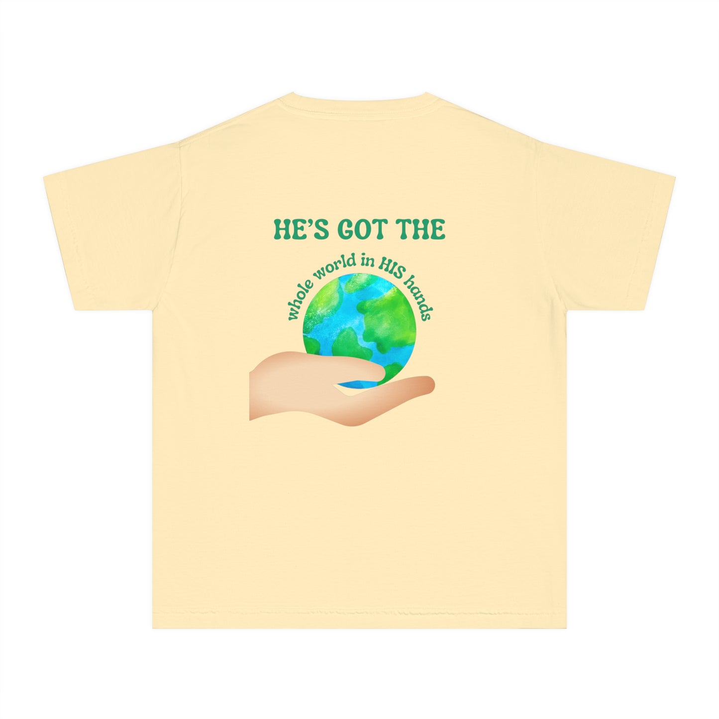 He's Got The Whole World In His Hands - Youth T-Shirt