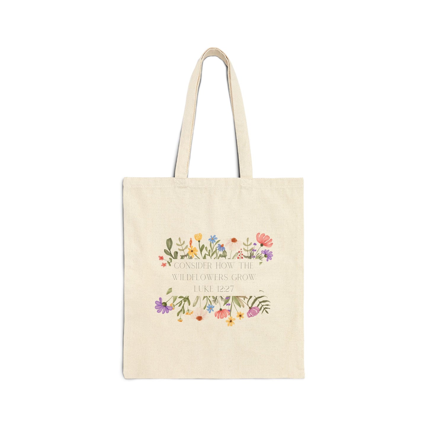 Consider The Wildflowers - Tote Bag