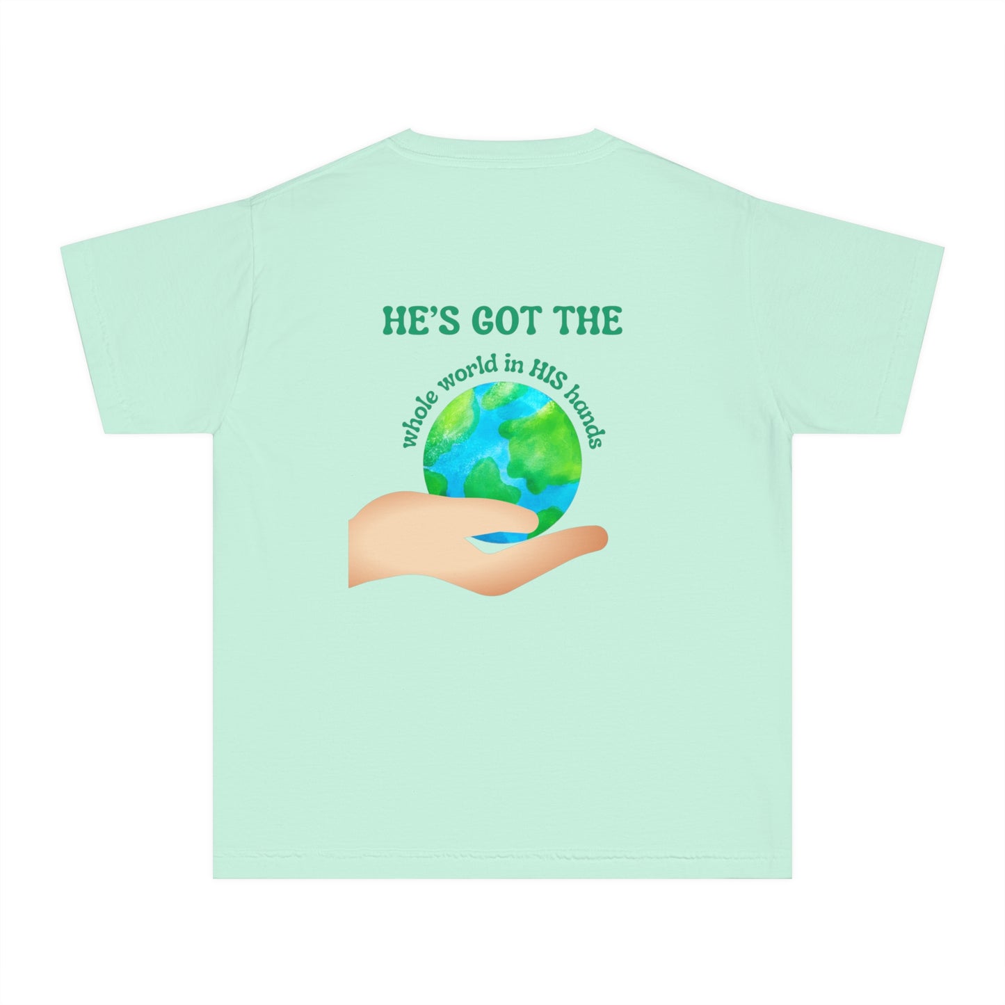 He's Got The Whole World In His Hands - Youth T-Shirt