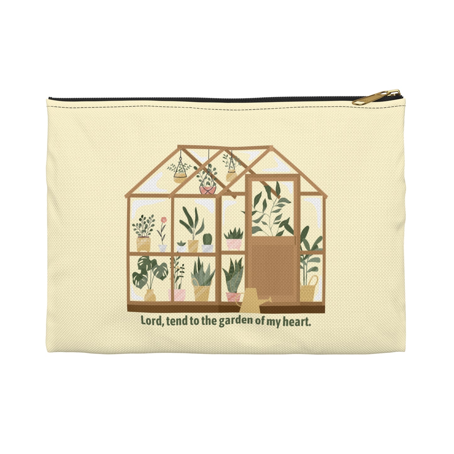 Lord, Tend To The Garden Of My Heart - Accessory Pouch