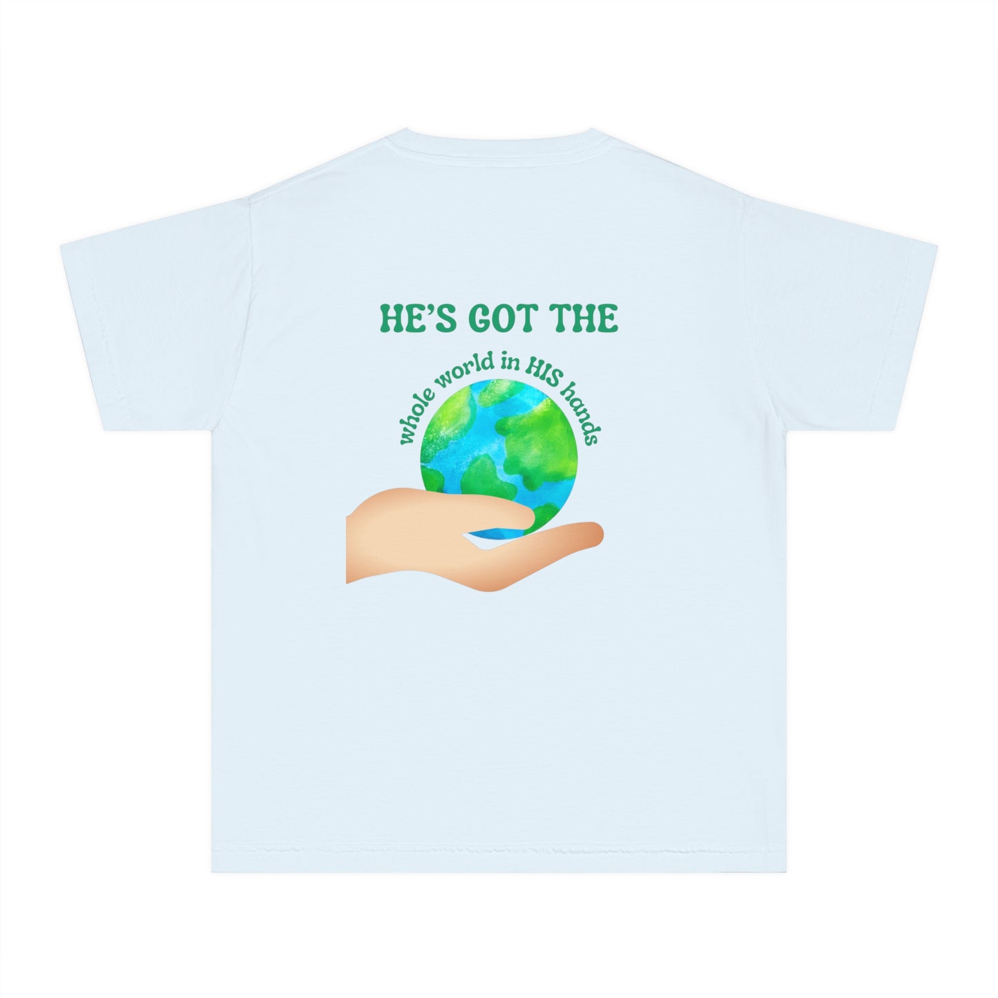 He's Got The Whole World In His Hands - Youth T-Shirt