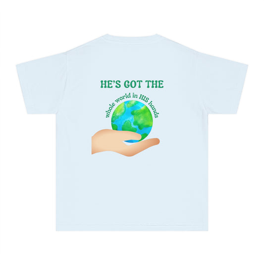 He's Got The Whole World In His Hands - Youth T-Shirt