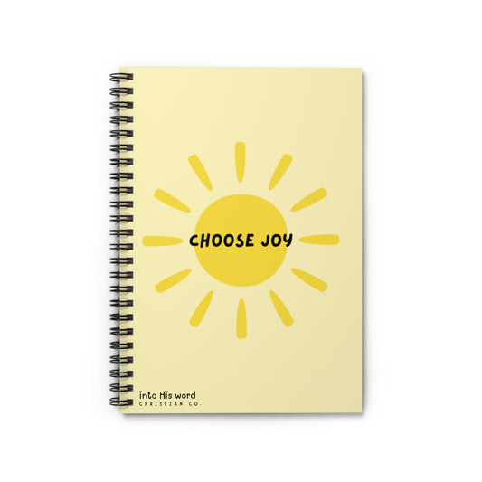 Choose Joy - Spiral Notebook