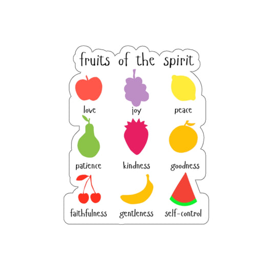 Fruits Of The Spirit - Sticker